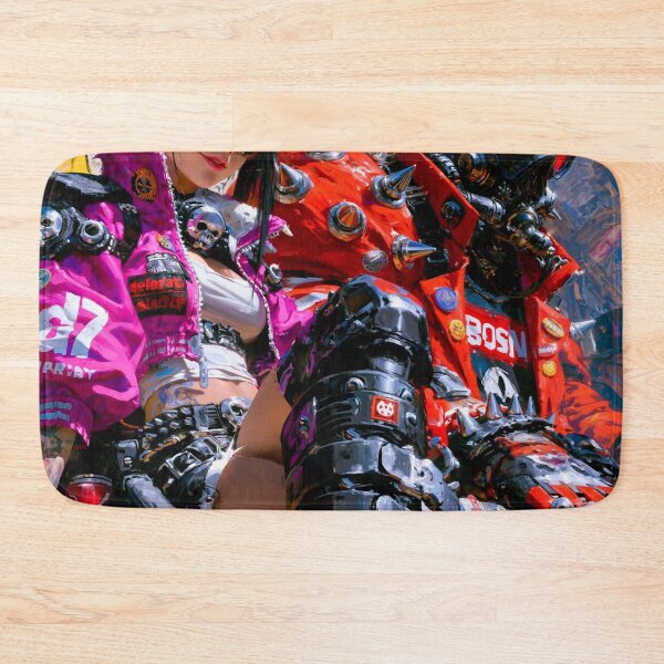 Item preview, Summer on Punk - Cyberpunk Sci Fi Anime art designed and sold by Delerat7.