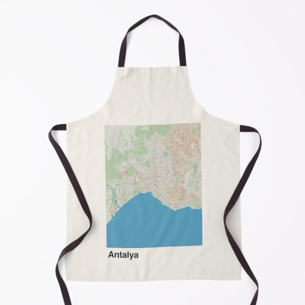 Item preview, Antalya Minimalistic Map Art designed and sold by MapsNerd.