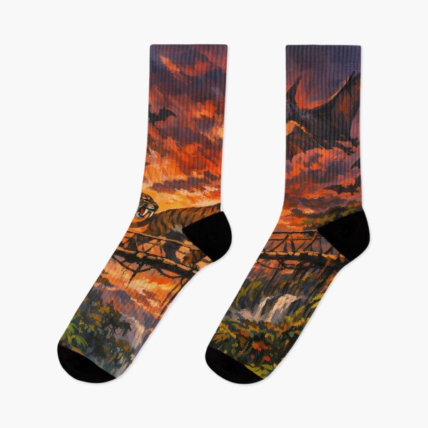 Item preview, Tigers on Suspended Jungle Bridge designed and sold by cuprum.