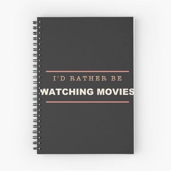 Item preview, I'd Rather Be Watching Movies - Movie Buff designed and sold by RetroThreadWorks.