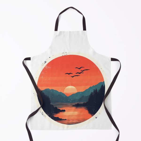 Item preview, Mountain lake sunset designed and sold by Barbzilla22.