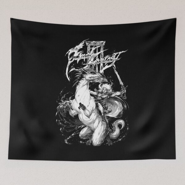 Item preview, Black And White Final Fantasy III (1990) designed and sold by FFantasyOnly.