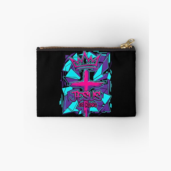 Item preview, Neon Graffiti Crown And Cross designed and sold by MarCinu Art.