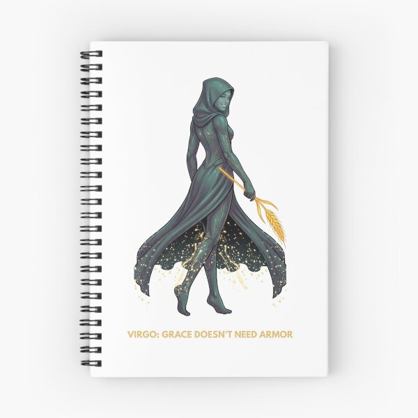 Item preview, Virgo: Grace Doesn't Need Armor — Cyber Goddess Zodiac designed and sold by CalmFrameArt.