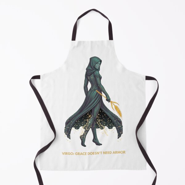 Item preview, Virgo: Grace Doesn't Need Armor — Cyber Goddess Zodiac designed and sold by CalmFrameArt.