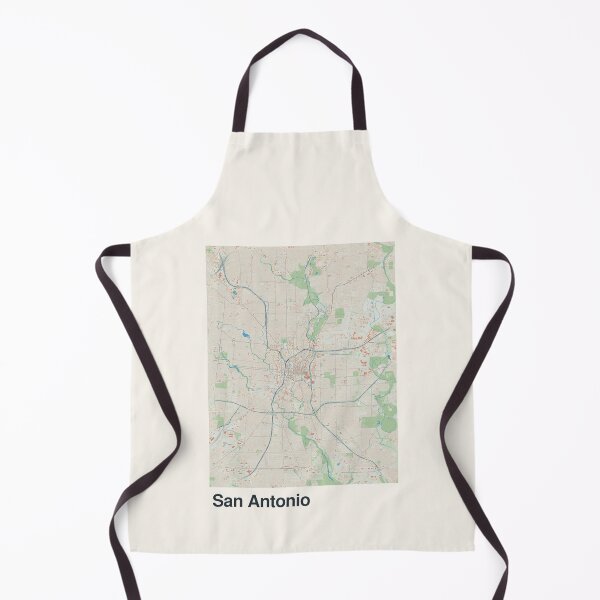 Item preview, San Antonio Minimalistic Map Art designed and sold by MapsNerd.