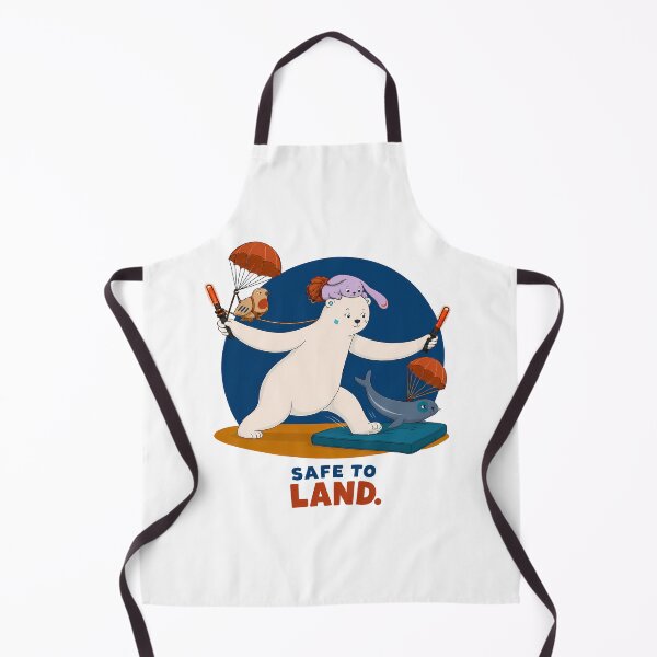 Item preview, Safe to Land Polar Bear Adventure Team designed and sold by LazyPaw Design.