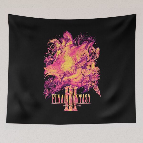 Item preview, Vapor Wave Final Fantasy III (1990) designed and sold by FFantasyOnly.