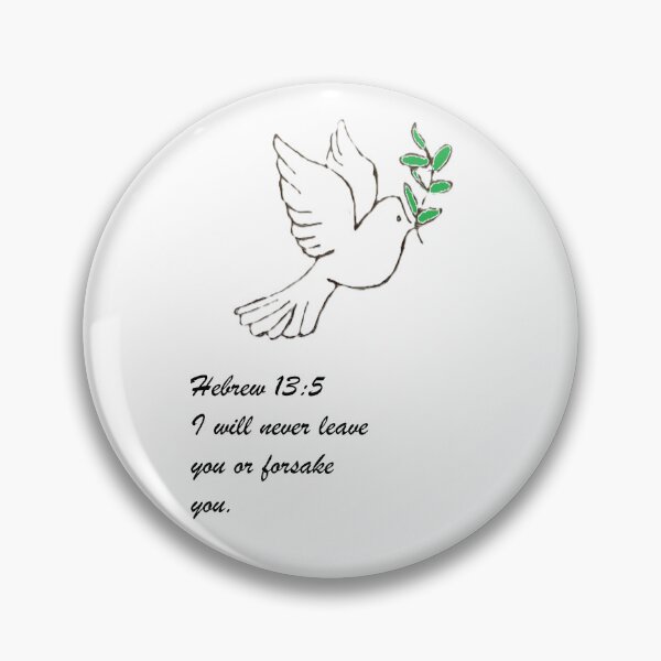 Item preview, God Will Never Leave You designed and sold by Anointedtoday.