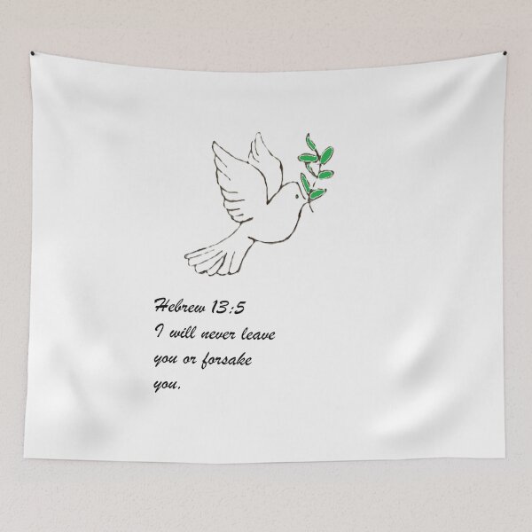 Item preview, God Will Never Leave You designed and sold by Anointedtoday.
