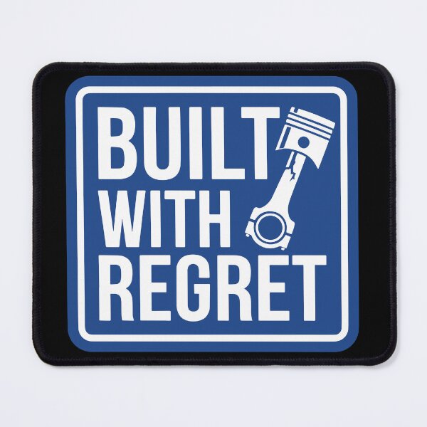 Item preview, Built With Regret designed and sold by carvect-id.