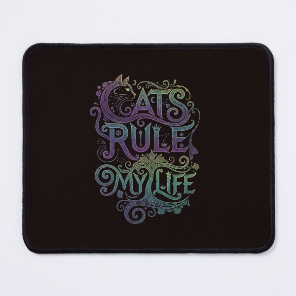 Item preview, Cats Rule My Life designed and sold by SkrabinhoArt.