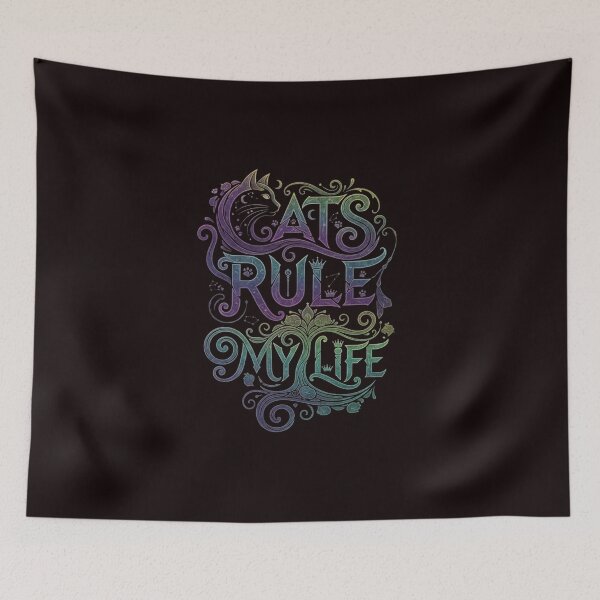 Item preview, Cats Rule My Life designed and sold by SkrabinhoArt.