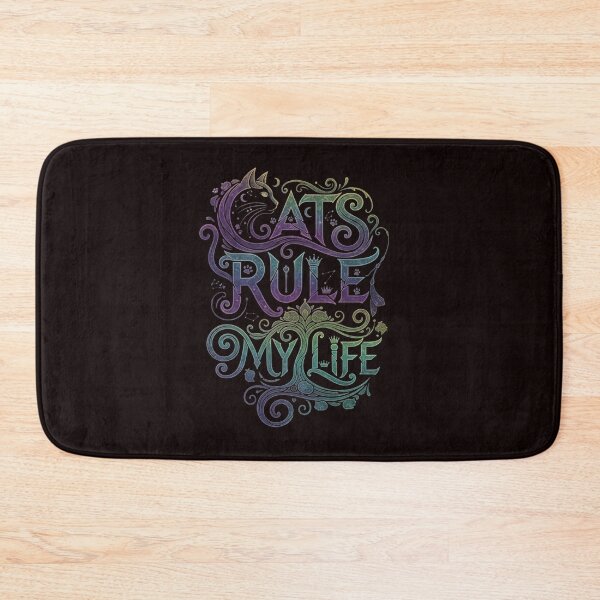 Item preview, Cats Rule My Life designed and sold by SkrabinhoArt.