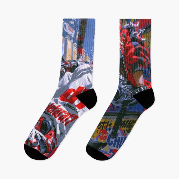 Item preview, Chillin' in the City - Cyberpunk Sci Fi Anime art designed and sold by Delerat7.