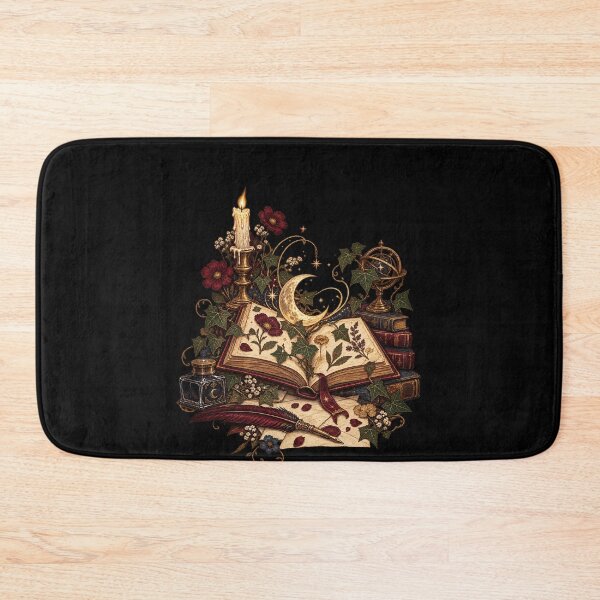 Item preview, Poetcore Moon Library Art designed and sold by FreshPixelArt.