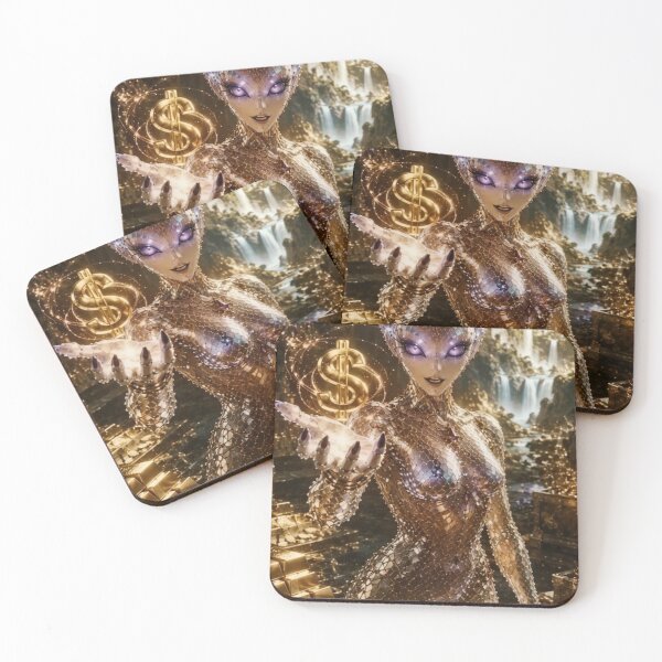 Item preview, Lady Money. The golden elf of abundance.  designed and sold by Jonrir-Seidr.