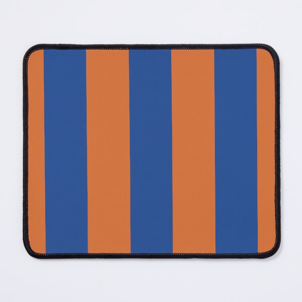 Item preview, Cabana stripe pattern in blue and orange color designed and sold by RishabhArts1.