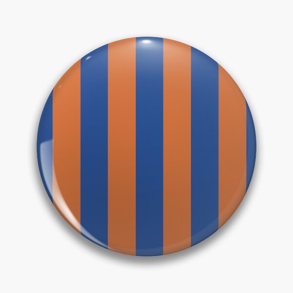 Item preview, Estampado de rayas de cabaña en color azul y naranja. designed and sold by RishabhArts1.