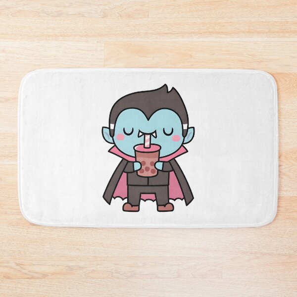 Item preview, Cute Vampire Sipping Boba Tea Kawaii Gothic Aesthetic Illustration | Best Gift designed and sold by sweetarteews.