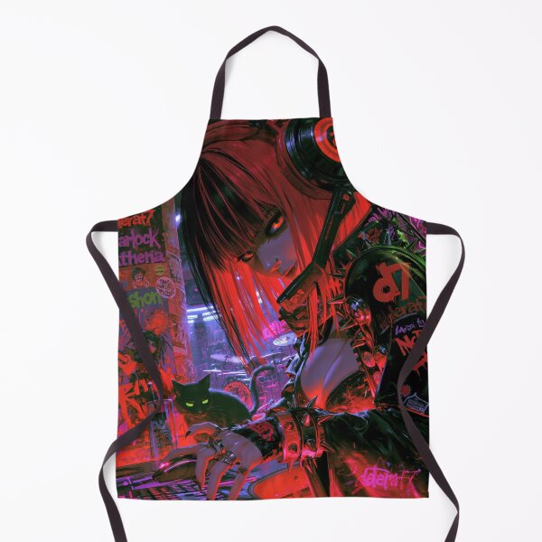 Item preview, DJ ciberpunk - Arte anime de ciencia ficción ciberpunk designed and sold by Delerat7.