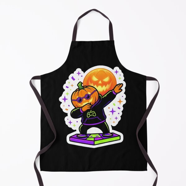 Item preview, Dabbing Gamer Pumpkin Halloween Full Moon Art designed and sold by DailySparks.