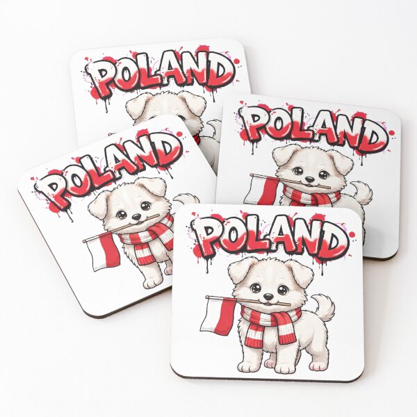 Item preview,  Poland Graffiti Husky Polish Flag Scarf designed and sold by Surviving Monday Club.