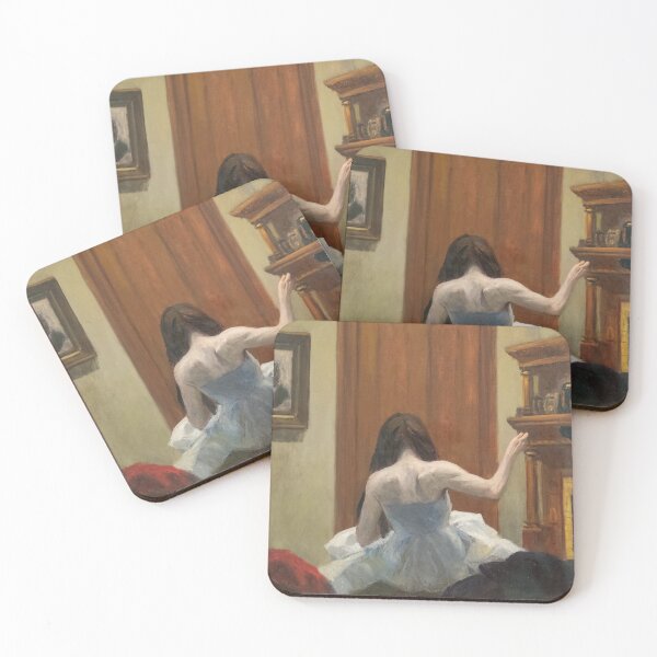 Item preview, Vintage Edward Hopper Interior Art, New York Interior, American Modernist Painting designed and sold by RickE.