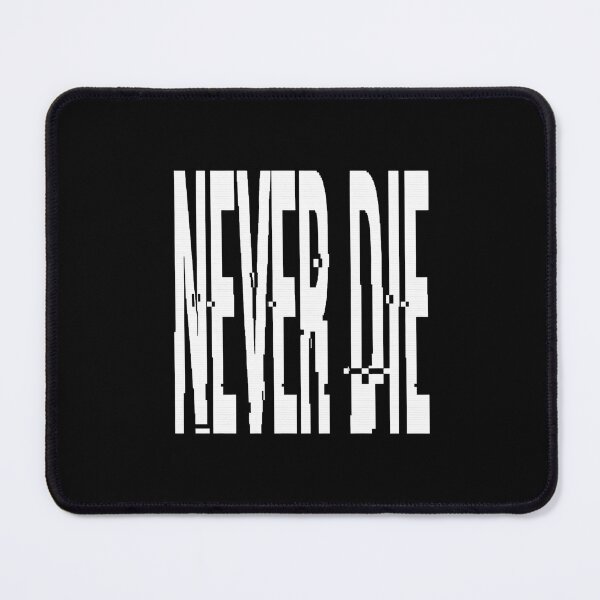 Item preview, Glitched Never Die Typography designed and sold by MarCinu Art.