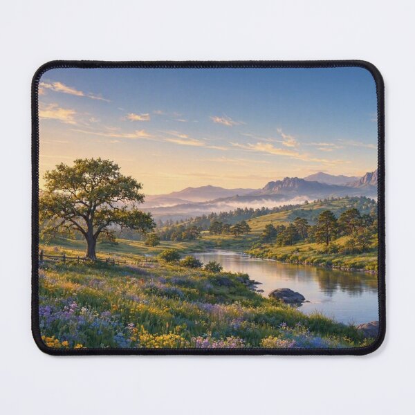 Item preview, Nature Landscape Wallpaper | Aesthetic Wilderness Wall Art designed and sold by Everleaf Studio.