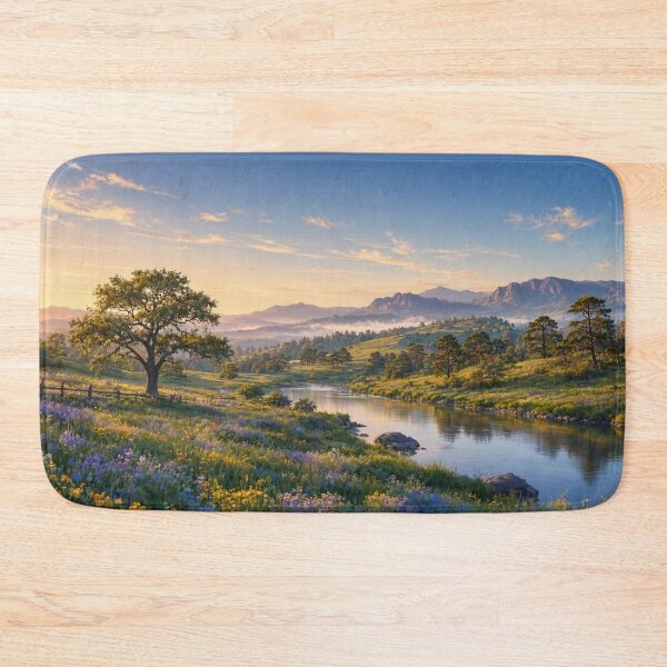 Item preview, Nature Landscape Wallpaper | Aesthetic Wilderness Wall Art designed and sold by Everleaf Studio.