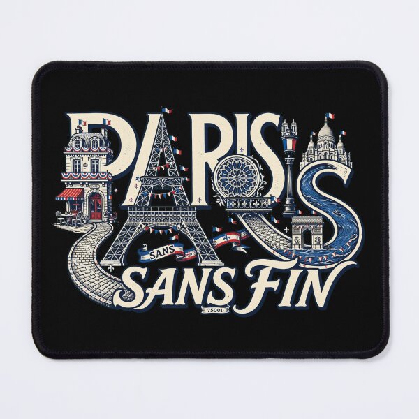 Item preview, Paris Sans Fin Design, French Paris Artwork, Parisian Vintage Graphic, Paris France, French Culture Art, City of Light, Paris Travel Gift, Parisian Style, France Artwork designed and sold by Typologystudios.