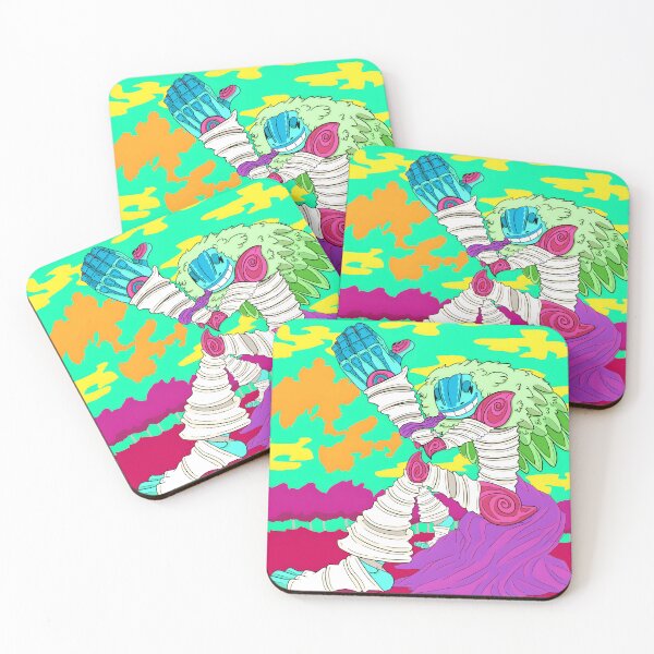 Item preview, Whimsical Colorful Creature Illustration designed and sold by Fibi-studio.