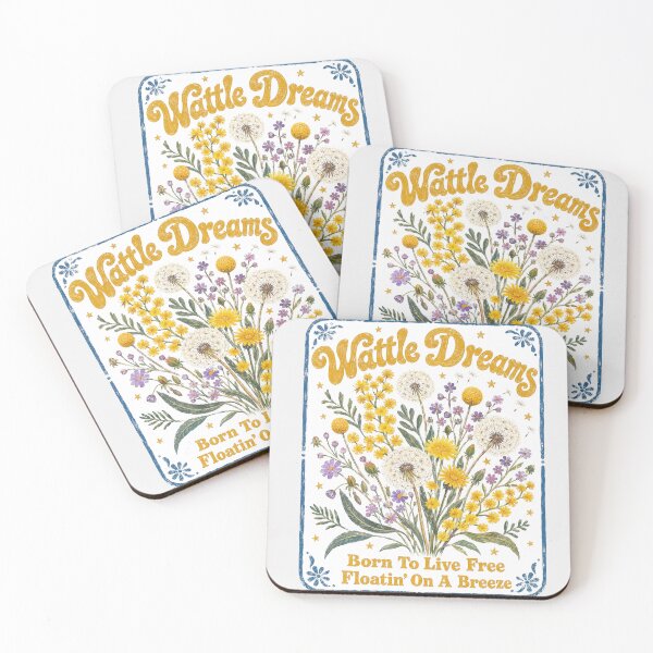 Item preview, Wattle Dreams Born To Live Free Floatin On A Breeze Australian Native Wildflower designed and sold by Yellowriversss.