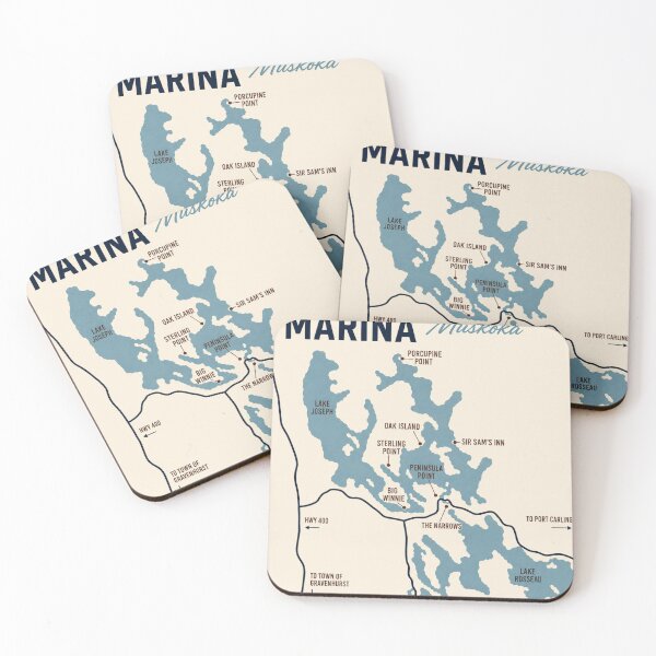 Item preview, Sterling Point Marina Muskoka designed and sold by reader of books.