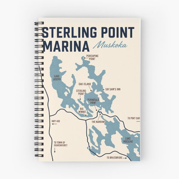 Item preview, Sterling Point Marina Muskoka designed and sold by reader of books.
