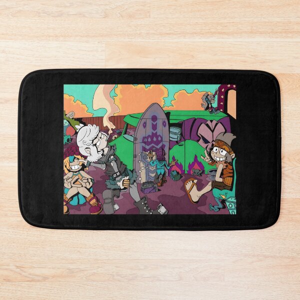 Item preview, Colorful Cartoon Characters in a Vibrant Scene designed and sold by Fibi-studio.