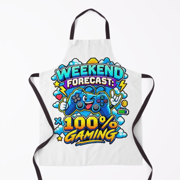 Item preview, Weekend Forecast: 100% Gaming designed and sold by Foxglow Studio.