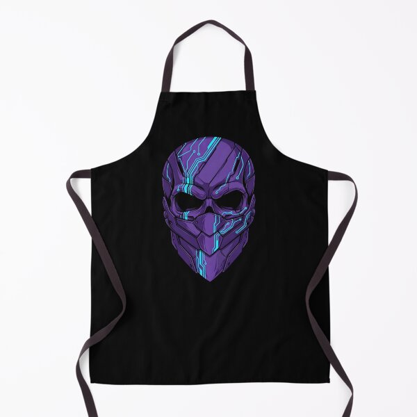 Item preview, Purple Circuit Cybernetic Mask designed and sold by MarCinu Art.