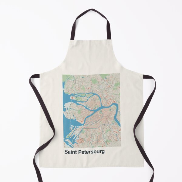 Item preview, Saint Petersburg Minimalistic Map Art designed and sold by MapsNerd.