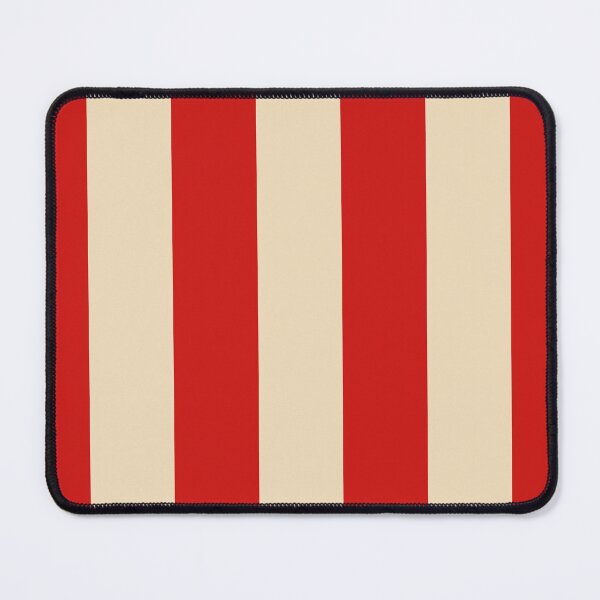 Item preview, Cabana stripe pattern in red and cream color designed and sold by RishabhArts1.