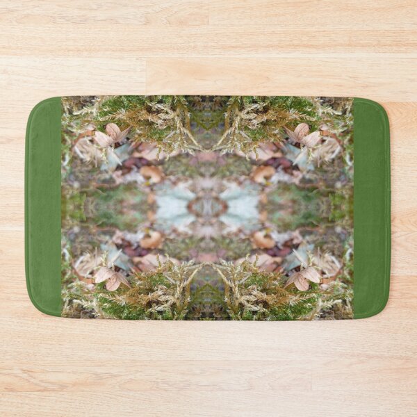 Item preview, Moss and dead leaves, mirror image designed and sold by lyloubeaupere.
