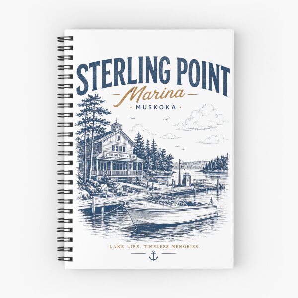 Item preview, Sterling Point Marina Muskoka Vintage  designed and sold by reader of books.