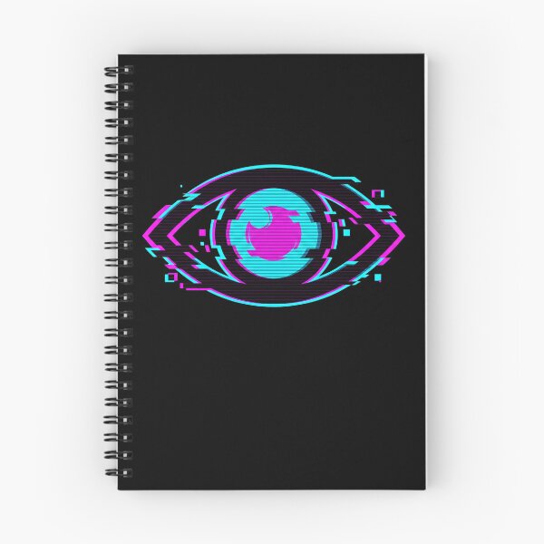 Item preview, Glitch Cybernetic Neon Eye designed and sold by MarCinu Art.