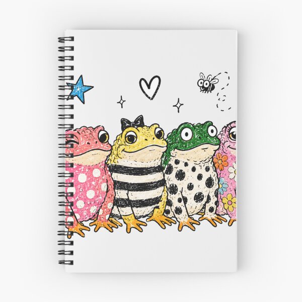 Item preview, Colorful Toad Squad Cute Australia Frog Friends Girl Trip designed and sold by Yellowriversss.
