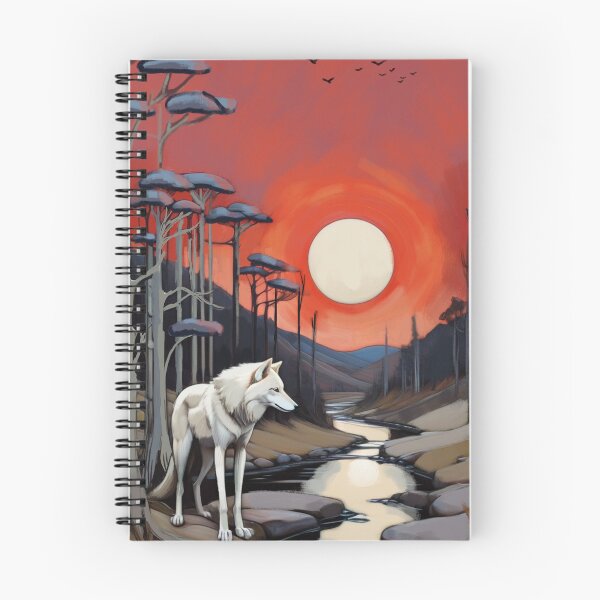 Item preview, The Wolf at Dusk designed and sold by KajaLinden.