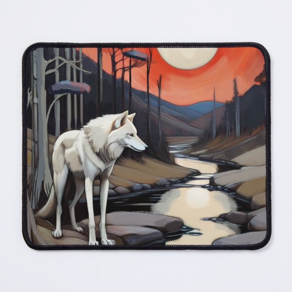 Item preview, The Wolf at Dusk designed and sold by KajaLinden.