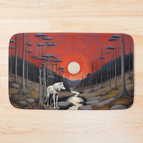 Item preview, The Wolf at Dusk designed and sold by KajaLinden.