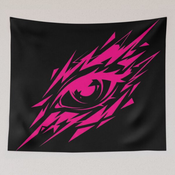 Item preview, Shattered Neon Cyberpunk Eye designed and sold by MarCinu Art.