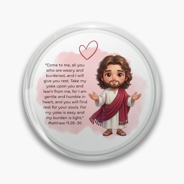 Item preview, Bible Text Matthew 11:28-30 _ The love of Jesus. designed and sold by javajossi.